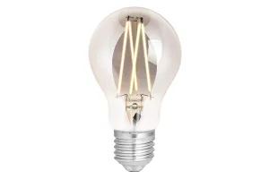 4lite WiZ Connected A60 Smoky White WiFi LED Smart Bulb E27 Large Screw