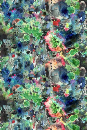 kaleido splatt all over fabric
